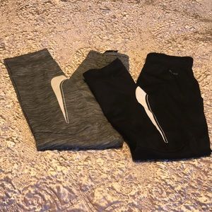Two pairs of Nike Dry-Fit pants